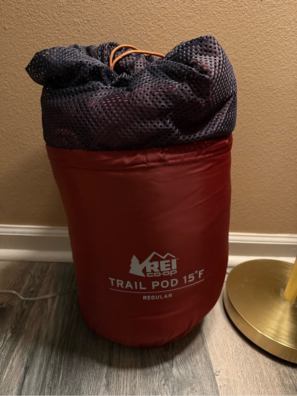 REI Orange Trail Pod 15 Sleeping Bag